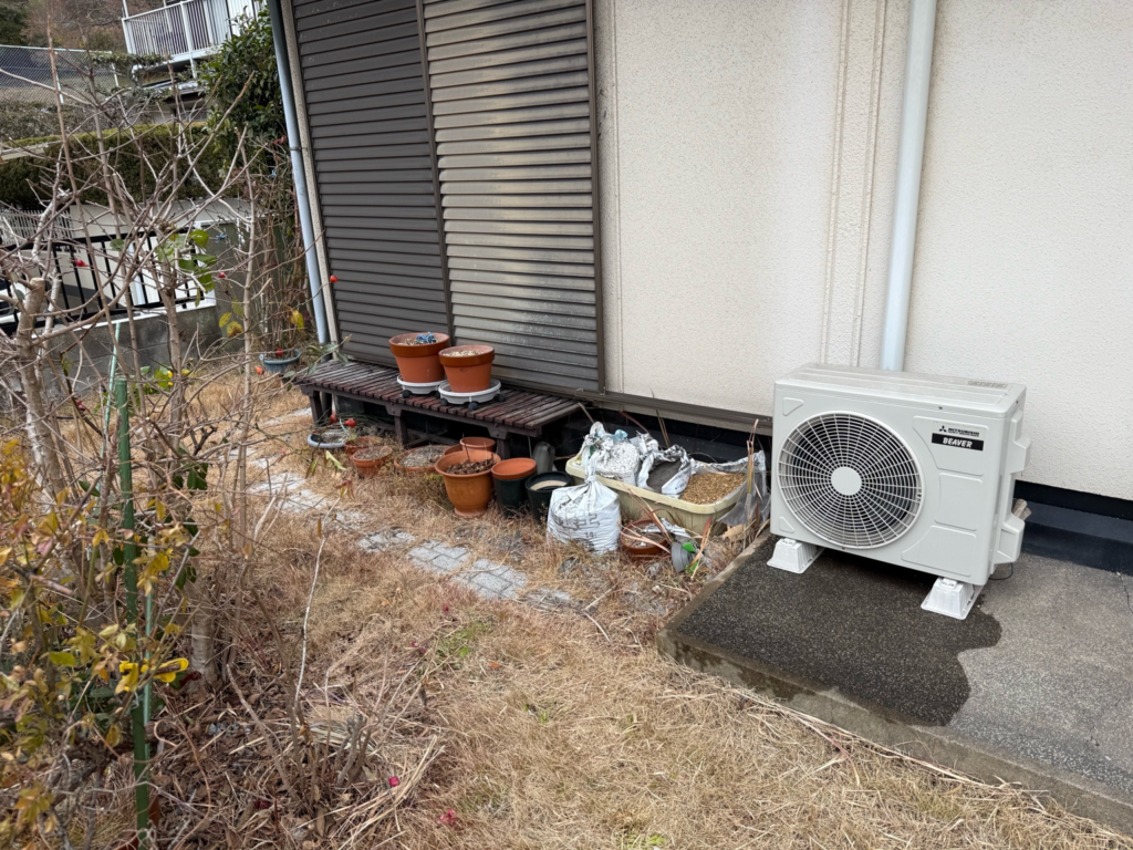 浅口市鴨方町 庭木の伐採・片付け・搬出 便利屋あんばい